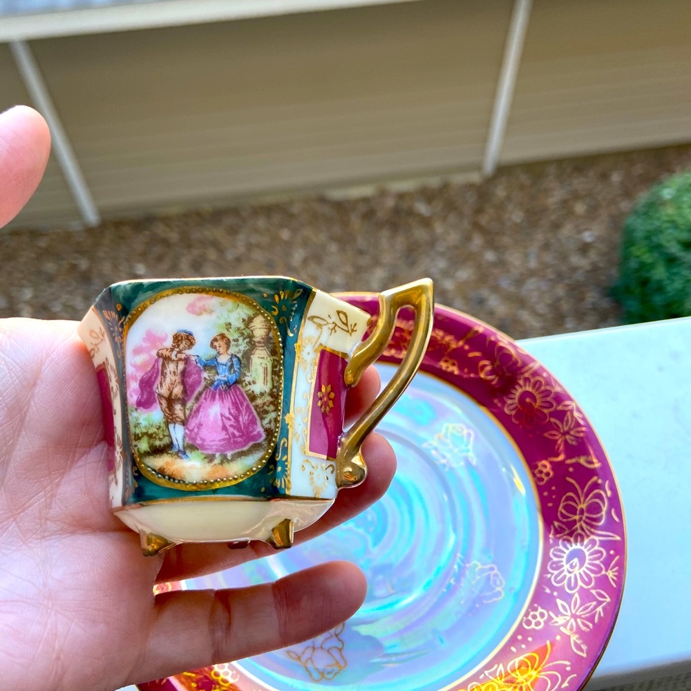 Occupied Japan teacup and saucer